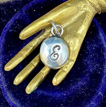 Load image into Gallery viewer, Initial add on…. Sterling silver letter. Handmade initial E charm. Initial E necklace.
