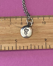 Load image into Gallery viewer, Initial add on…. Sterling silver letter. Handmade initial charm.