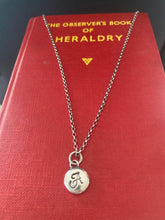 Load image into Gallery viewer, Initial add on…. Sterling silver letter. Handmade initial charm.